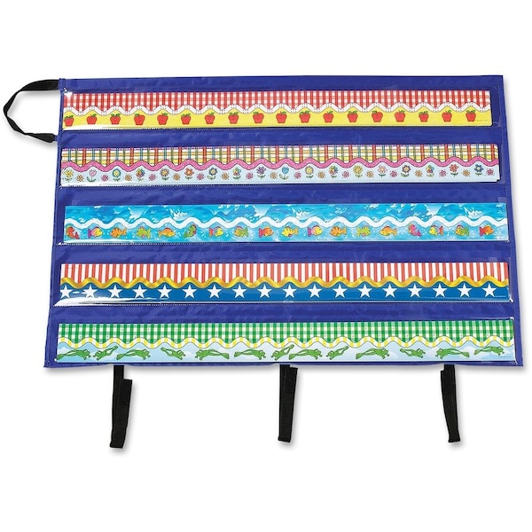 Carson Dellosa Border Pocket Chart Storage, 5 Pockets 5652 - main