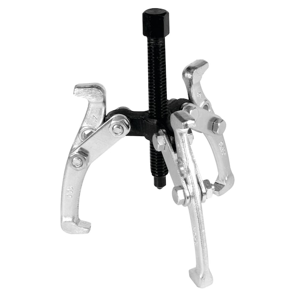 Performance Tool 4 in. 3-Jaw Gear Puller, Heat Treated, Drop Forged, Zinc Plated W136P - main