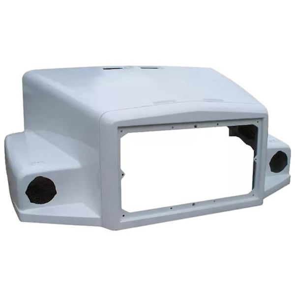 Ilc Replacement For Volvo Wg Series Year 1990 Fiberglass Hood Shell 56In Centerline WZ-ELU7-X - main