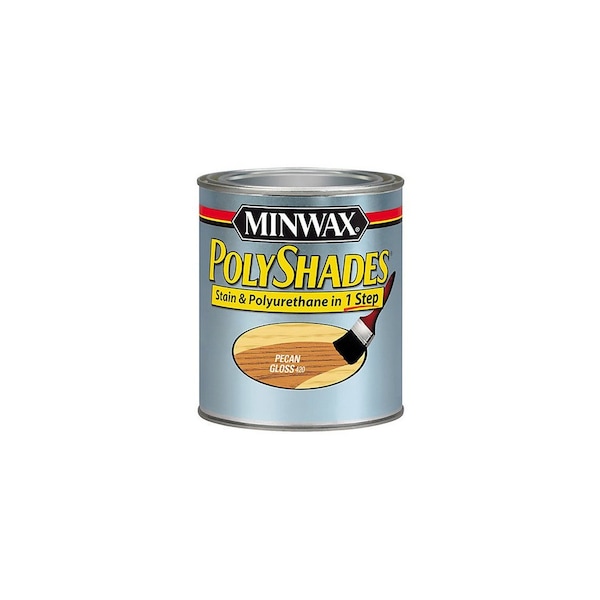Minwax Co, The Gloss Pecan Polyshades Wood Stain, Qt. 61420 - main