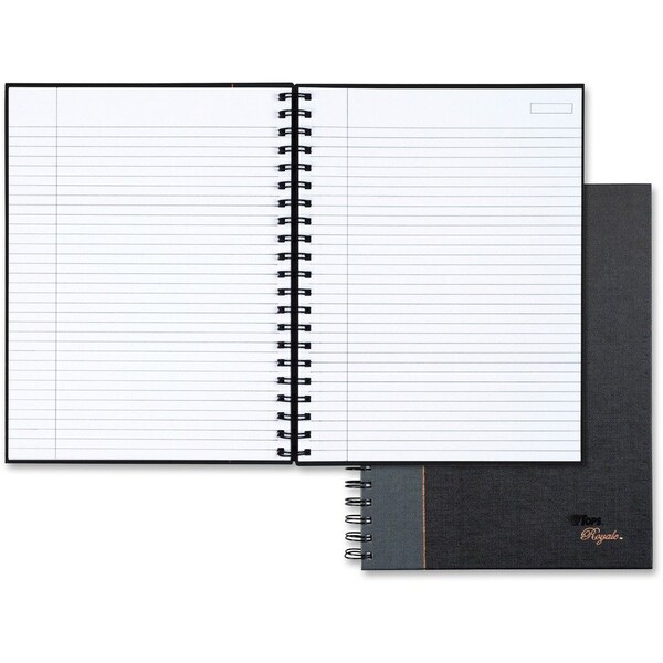 Tops Business Forms Royale Business Notebooks, Hardcover, 96 Sheets, 10-1/2 x 8 25331 - main