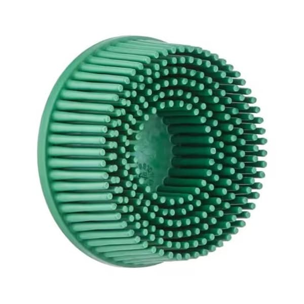 3M Scotch-Brite Roloc Bristle Dsc Rd-Zb, 07528, 120, Tr, White 2", 40PK 61500137379 - main