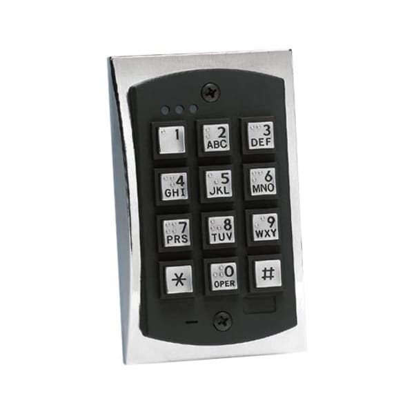 Linear Access Control Keypad, 4-1/2" H 2000EM - main