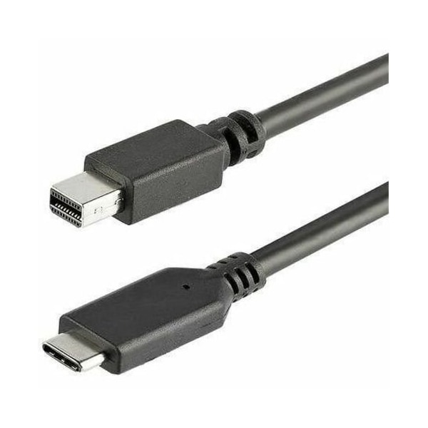 Startech.Com 1m / 3 ft USB-C to Mini DisplayPort Cable - USB C to mDP Cable - 4K 60Hz - Black CDP2MDPMM1MB - main