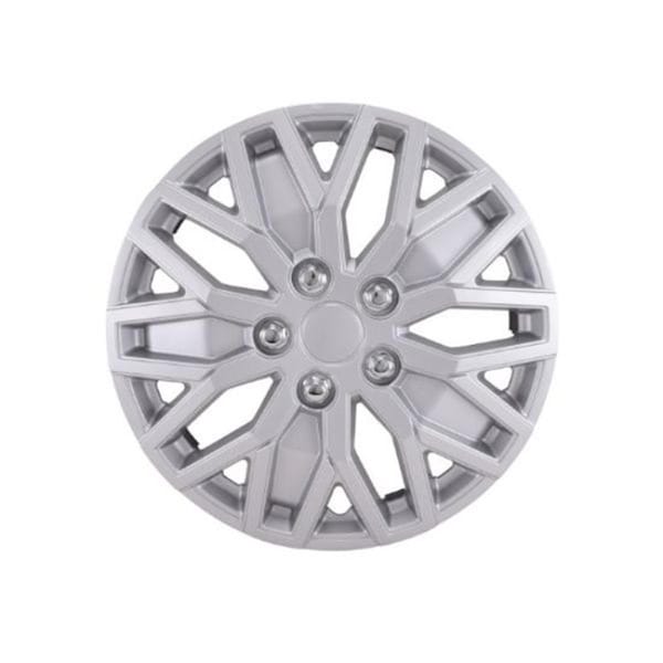 Coast 2 Coast 105115S 15 in. 10 U Spoke Wheel Cover, Silver - Set of 4 CCI_105115S - main