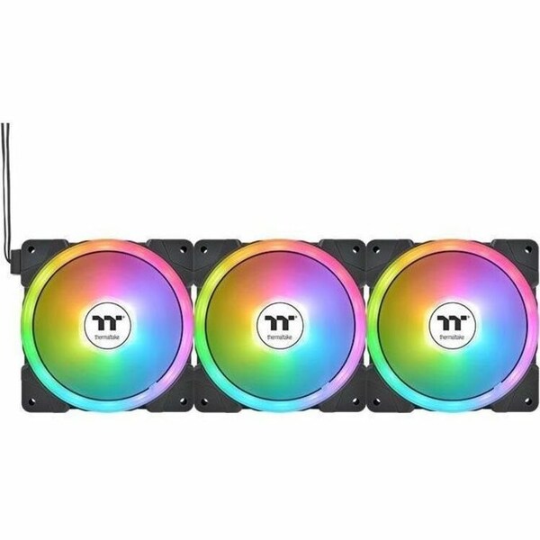 Thermaltake 140mm SWAFAN EX14 ARGB PC Cooling FanTT Premium Edition, 3PK CLF168PL14SWA - main