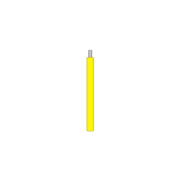 Ascent 10 AWG, UL 1015 Lead Wire, 105 Strand, 105C, 600V, Bare copper, PVC, Yellow, Sold per FT 1033N4B-0404AR4A2 - main