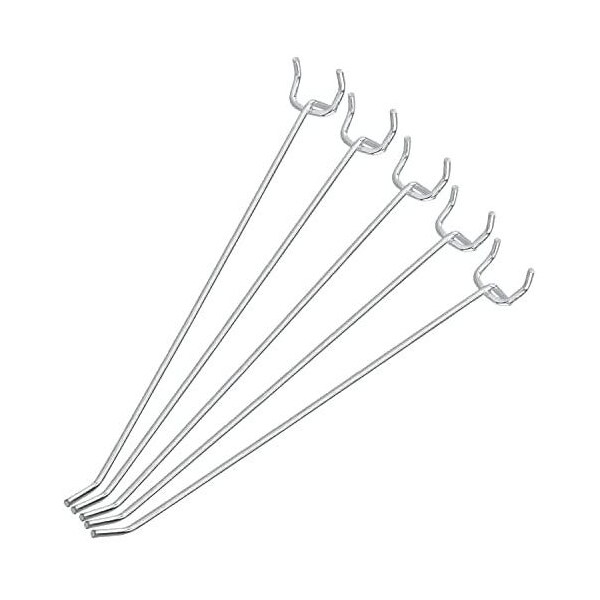 Hiltex 8 in Pegboard Hook Organizer Kit, 50 Pack for Garage Organization 53104A - main