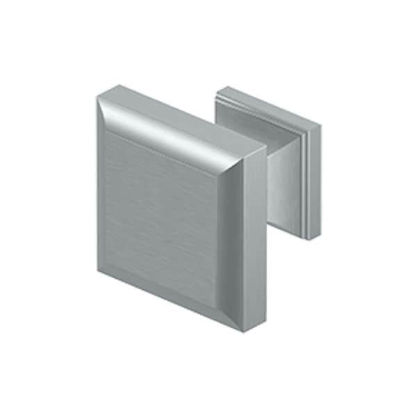 Deltana Decorative Square Cabinet Knob Satin Chrome KS10U26D - main