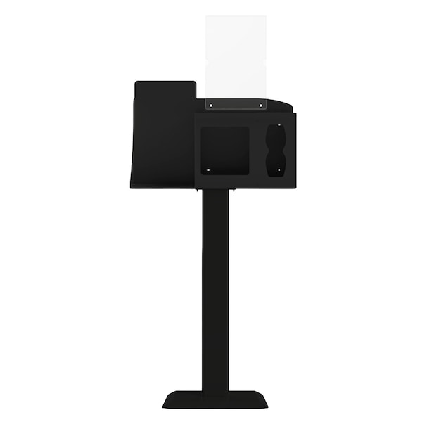 Origin Dispensing Solutions Hygiene Station Stand Kit-Black HS20K04BK - main