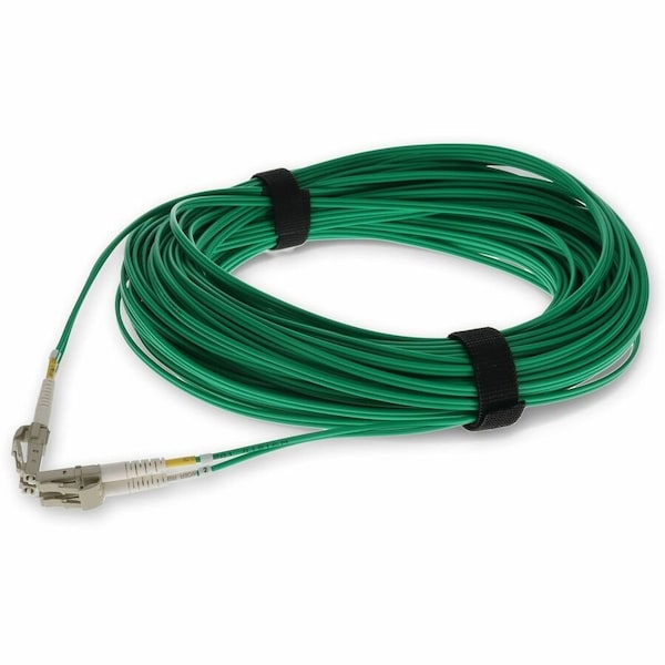 Add-On 30M LC MALE TO LC MALE OM4 STRAIGHT GREEN FIBER OFNR RISER-RATED CAB ADD-LC-LC-30M5OM4-GN-TAA - main