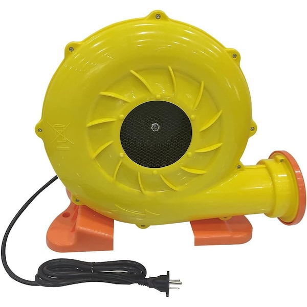 Edendirect 13 in. 1 fan speeds Drum Fan in Yellow with Easy-Handhold Grip Design IR-FJ-1100-US - main