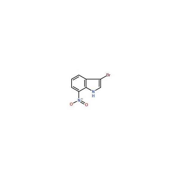 Ak Scientific 3-Bromo-7-nitro-1H-indole (1g), CAS 397864-11-8 2491AE-1g - main
