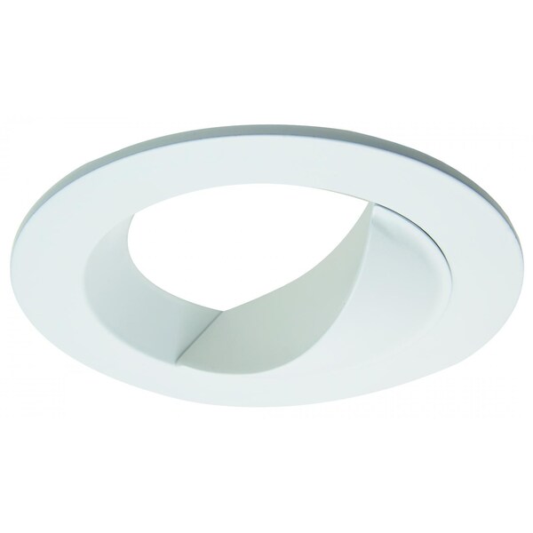 Elco Lighting 4in Die-cast Square Baffle Trim for PAR LAMPS, White ELL4815W - main