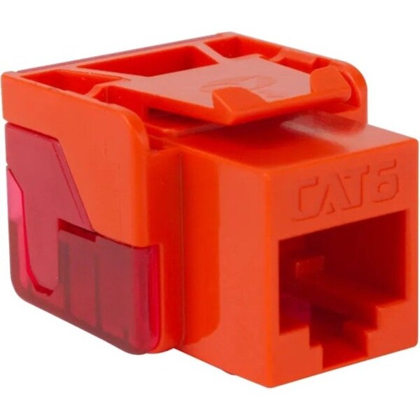 Icc Cat 6 Ez Modular Connector- Orange IC107L6COR - main