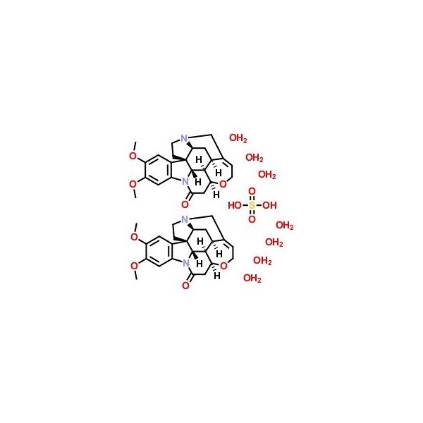 Ak Scientific Brucine sulfate heptahydrate (100g), CAS 60583-39-3 W0016-100g - main