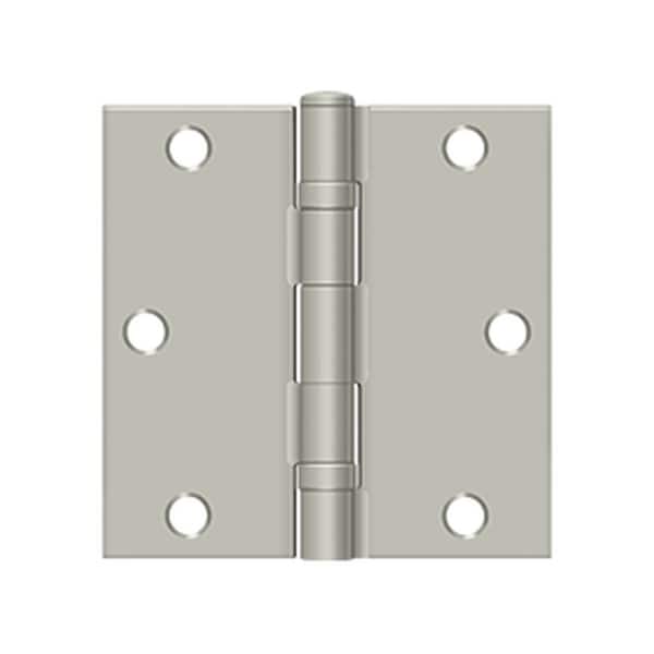 Deltana Satin Nickel Door and Butt Hinge S35BBU15-R - main