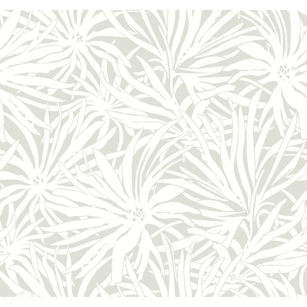 York Wallcoverings Floral Canopy Grey Wallpaper GN2572 - main