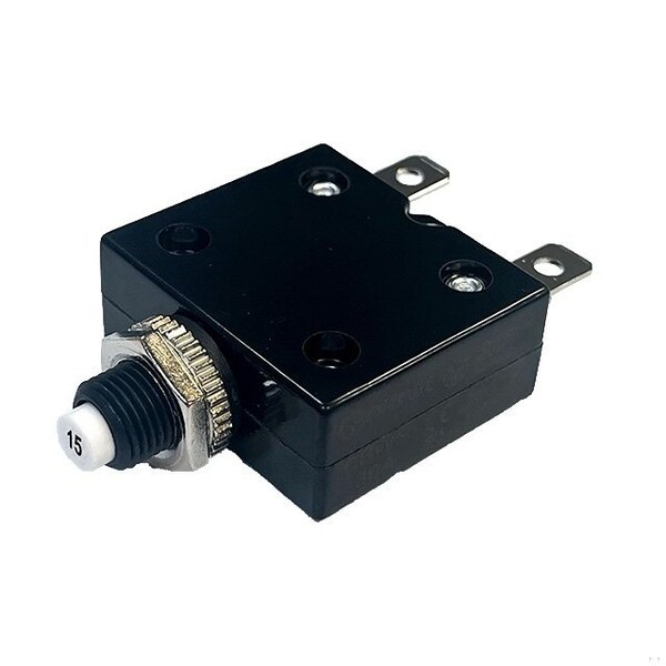 Optifuse Circuit Breaker, CBW58 Series, 50A, 250V AC, 1kA at 250V AC, 300A at 50V DC CBW58-ES-15A-5C - main
