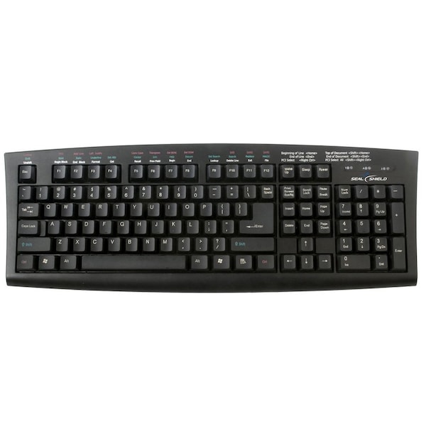 Sealshield SILVER SEAL MEDITECH MAGIC WQUICK DISCONNECT ANTIMICROBIAL WASHABLE KEYBOARD FOR SSKSVMM107 - main