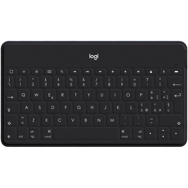 Logitech Keys-To-Go Super-Slim and Super-Light Bluetooth Keyboard for iPhone, iPad, and Apple TV - Black 920-006701 - main
