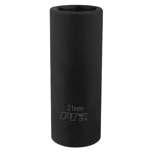Performance Tool 1/2 In Dr. Deep Impact Socket 21Mm Socket Dp Imp 2, M871 M871 - main