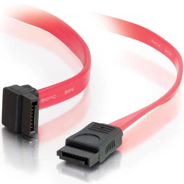 C2G 18in 7-PIN 180 TO 90 SERIAL ATA CBL 10181 - main
