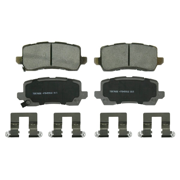 Wagner Brakes Disc Brake Pad Set-QC1698 QC1698 - main