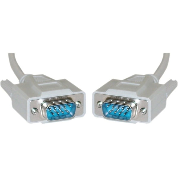 Cable Wholesale Serial Cable, DB9 Male, UL rated, 9 Conductor, 1:1, 25 foot 10D1-03125 - main