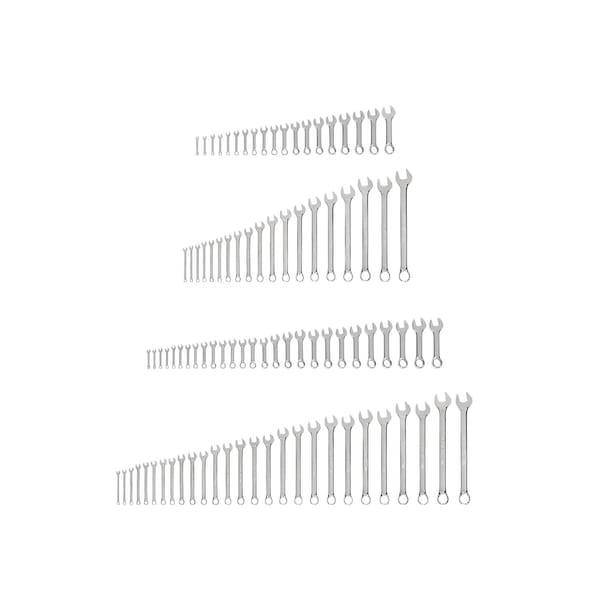 Tekton Stubby and Standard Length Combination Wrench Set, 92-Piece (1/4 - 1-1/4 in., 6 - 32 mm) WCB90914 - main