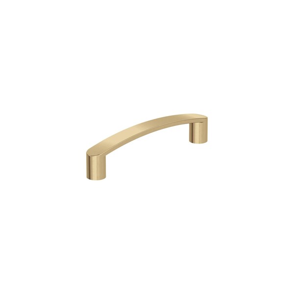 Amerock Rift 3-3/4 inch (96mm) Center-to-Center Champagne Bronze Cabinet Pull, 10PK 10VMP36899CZ - main