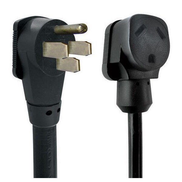 Ap Products Right Angle Adapter 50M-30F 10/3 18in Black 16-00555 - main