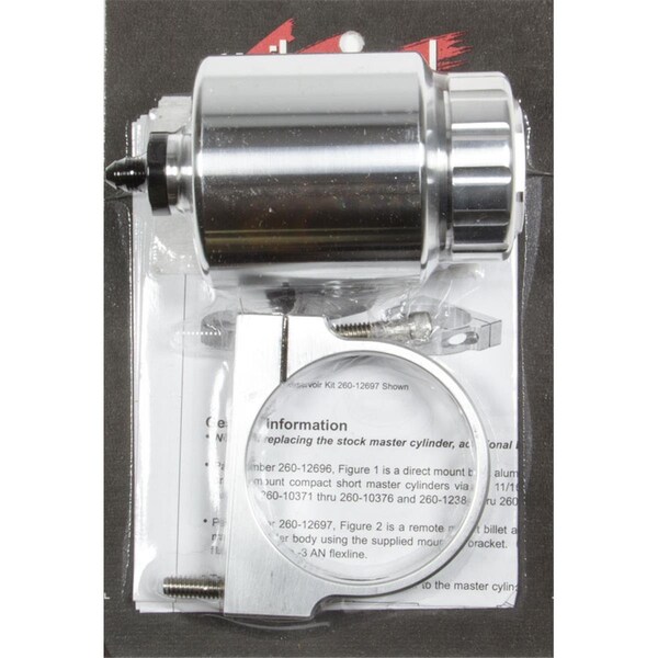 Wilwood Remote Mount Billet Aluminum Reservoir WIL260-12697 - main