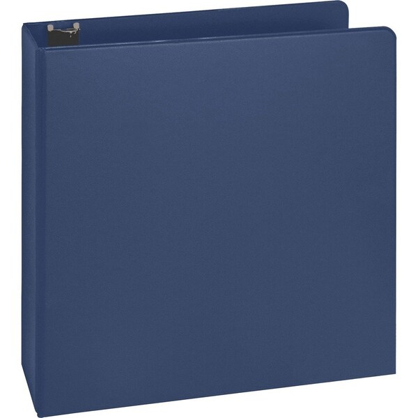 Business Source Basic Round Ring Binders, Dark Blue BSN16464 - main
