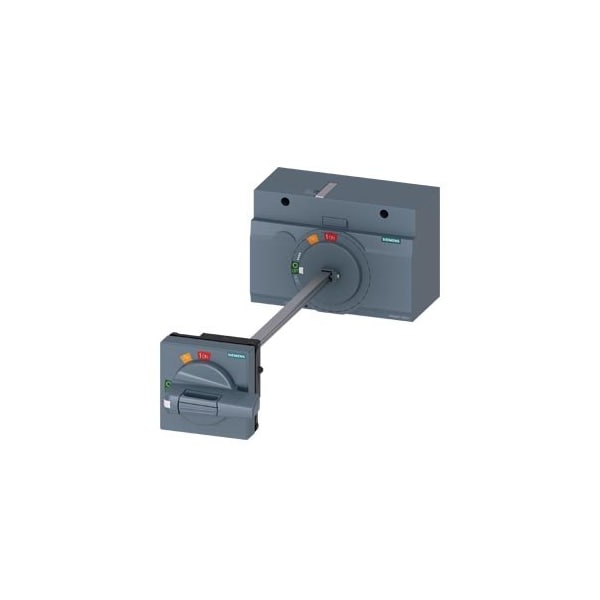 Siemens door mounted rotary operator standard IEC IP65 with door interlock 3VA9447-0FK21 - main