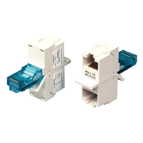 Hubbell Premise Wiring Hubbell BR851D Network Adapter - 1 Pack - 1 x RJ-45 Network Male - 2 x RJ-45 Network Female BR851D - main