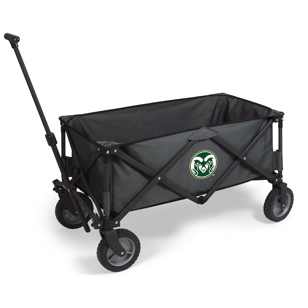 Picnic Time Family Of Brands NCAA Colorado State Rams Adventure Wagon Folding Wagon - Wagon Cart 739-00-679-134-0 - main