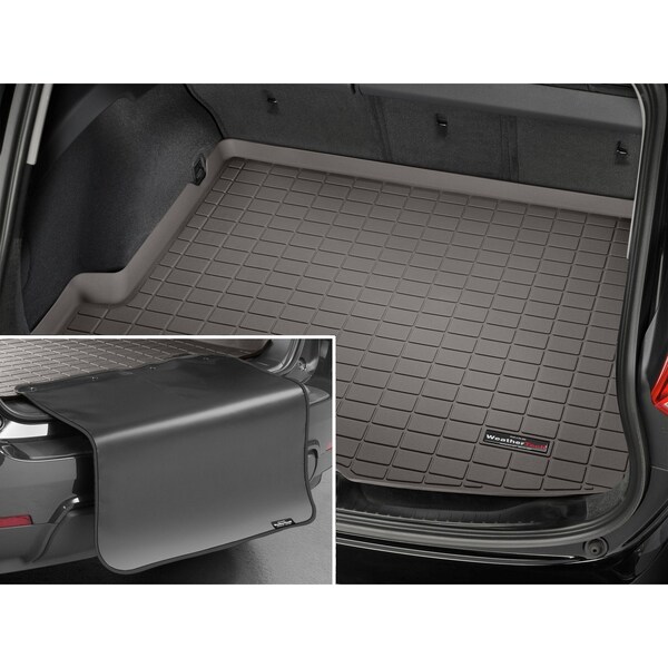 Weathertech Cocoa Cargo Liner With Bumper Protector, 2025 Porsche Panamera E-Hybrid 431853SK - main