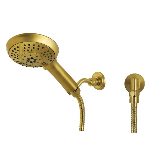 Kingston Brass Multi-Function Hand Shower Kit, Brushed Brass KX1547BE - main