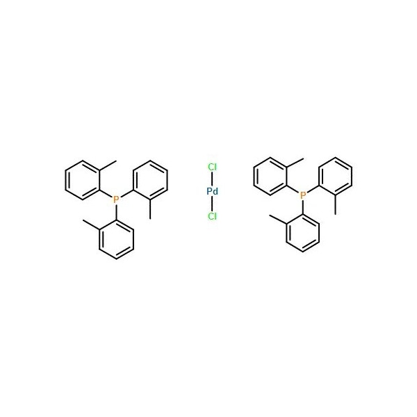 Ak Scientific Dichlorobis(tri-o-tolylphosphine)palladium(II) (1g), CAS 40691-33-6 5531AB-1g - main