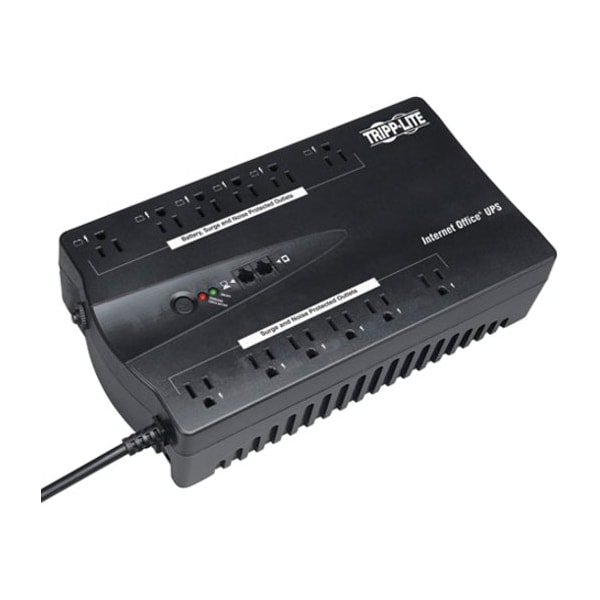 Tripp Lite Line Interactive UPS, 900VA, Line Interactive, Out: 110/115/120V In: 120V AC TRPINTERNET900U - main
