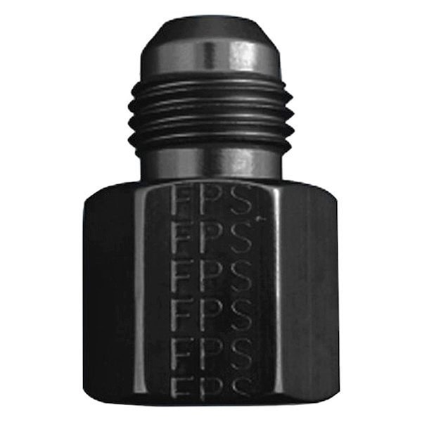 Light House Beauty 491971-BL -6 AN x 16 mm x 1.5 in. O-Ring Female Adapter Fitting - Black Anodize LI3629936 - main