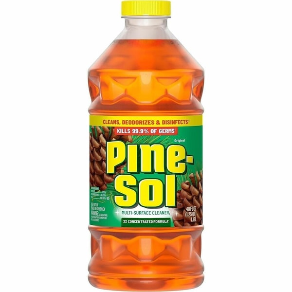 Pine-Sol Multi-Surface Cleaner, For Multi Surface, Concentrate, Liquid, 40 fl oz (1.3 quart), Original, 8PK 60164 - main