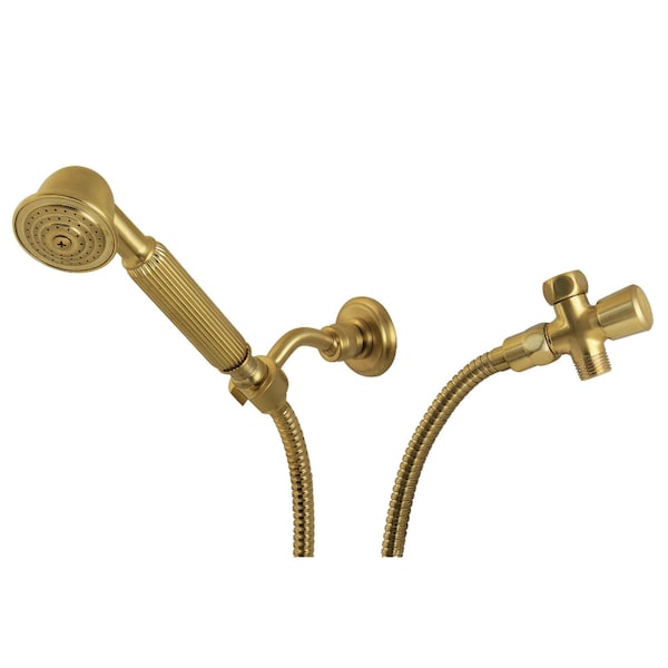 Kingston Brass Hand Shower Kit, Brushed Brass KX1077BD - main