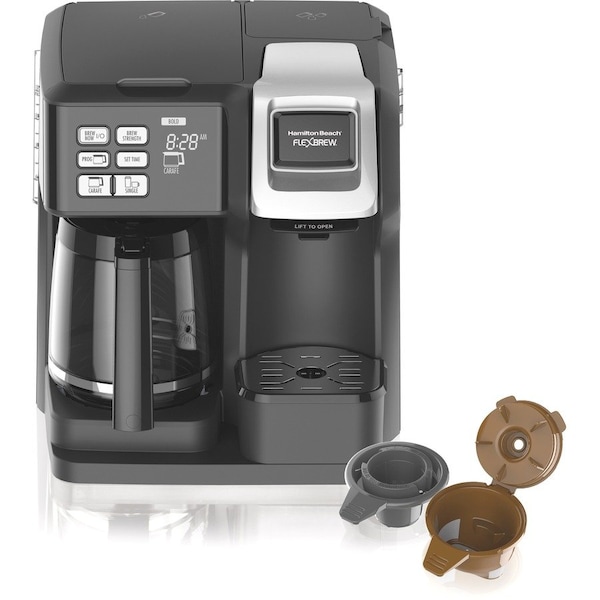 Hamilton Beach FlexBrew 12 cups Black Coffee Maker 49902G - main