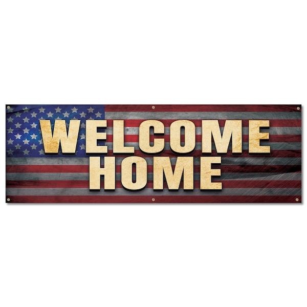 Signmission Welcome Home, 24 Inch, Banner B-72-30436 - main