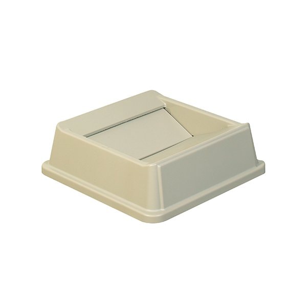 Rubbermaid Rubbermaid Hands-Free Trash Can Lid - 35 Gallon, Beige RUB137LBE - main