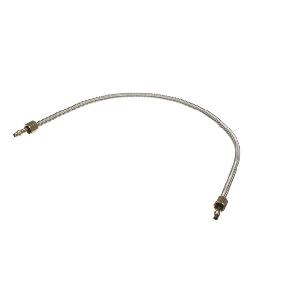 Viking Commercial Flex Tubing, 3/16in Compression x 3/16in Compression, 16in Long, Stainless Steel 009401-000 - main