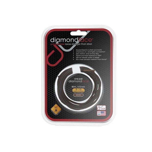Diamond Performance Diamondlace 84-In. Brown Fire Resistant DLFR084BRO.DIA - main