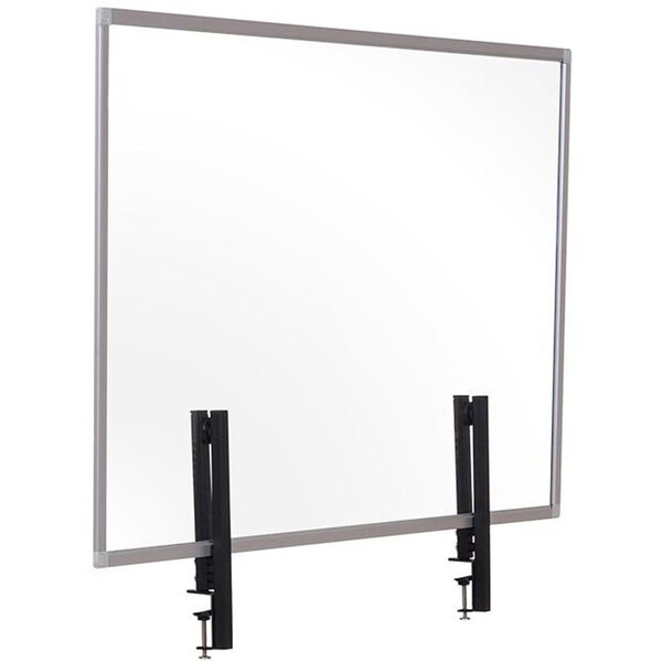 Mastervision Protector Glass Aluminum Desktop 35.4 X 23.6 GL07019101 - main